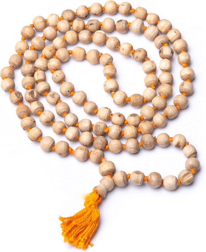 Wonder Care Authentic Rudraksha Mala- Geniune Himalayan Rudraksha Seeds Religious Ornament Rosary Japa Mala Necklace