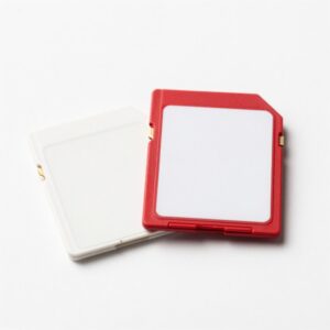 Illustration of Lexar E-Series 32GB microSDHC Card with Adapter