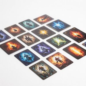 Illustration of Assorted Pokémon Cards with Foils