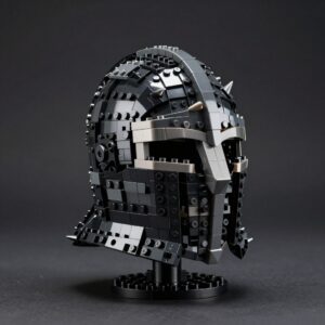 Illustration of LEGO Icons The Lord of the Rings Sauron Helmet
