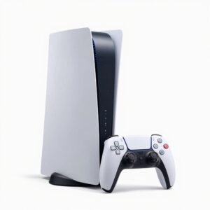 Illustration of PlayStation 5 Digital Edition Console