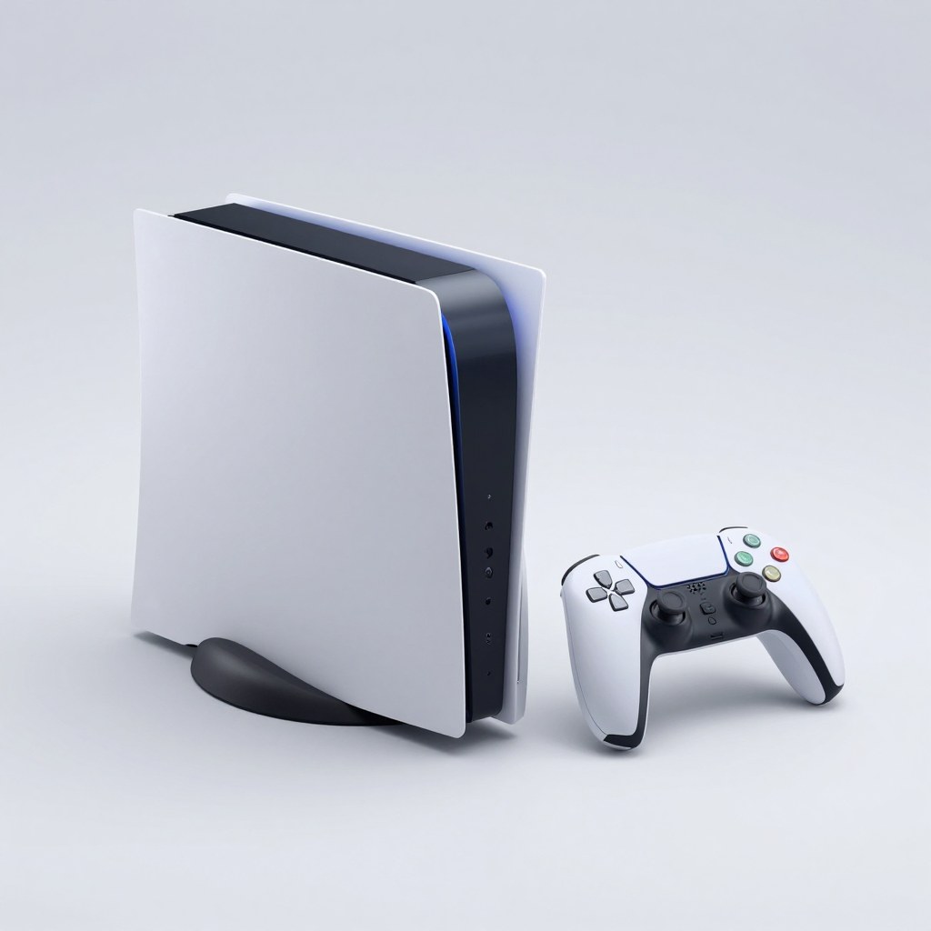 Illustration of PlayStation 5 Slim Console – Standard Edition