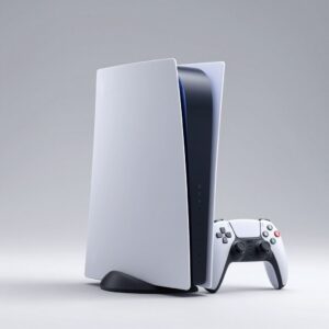 Illustration of PlayStation 5 Slim Digital Edition Console