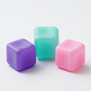 Illustration of Squishy Ice Cube Stress Toys