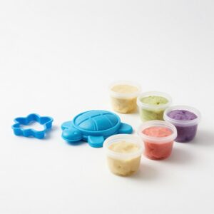 Illustration of Play-Doh Starters Dinosaur Shapes and Colours Set