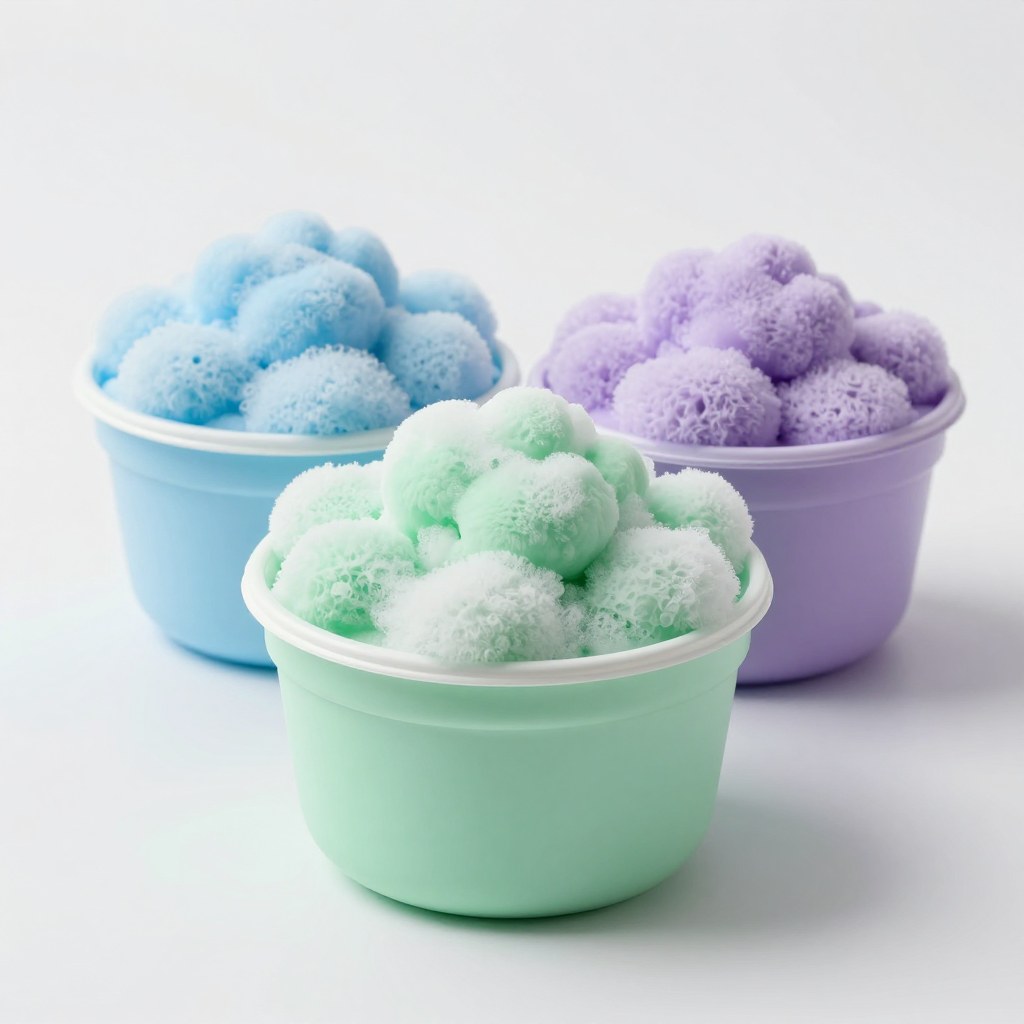 Illustration of Play-Doh Kawaii Mix and Play Set