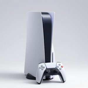 Illustration of PlayStation 5 Slim Console