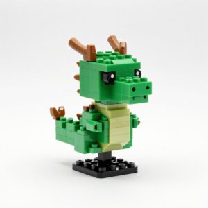 Illustration of LEGO Star Wars Yoda Display Bust