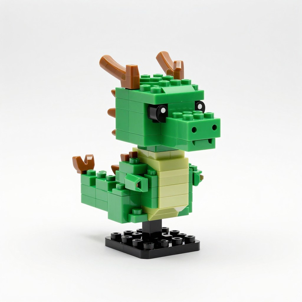 Illustration of LEGO Star Wars Yoda Display Bust