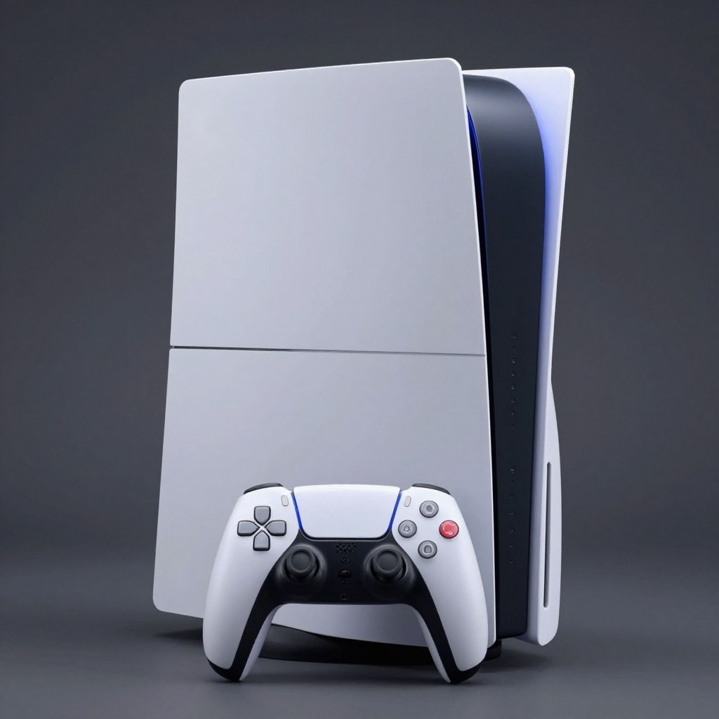 Illustration of PlayStation 5 Pro Console
