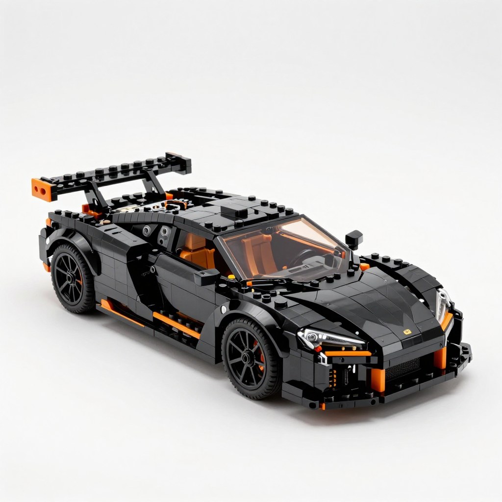 Illustration of LEGO Technic Koenigsegg Hypercar (42232)